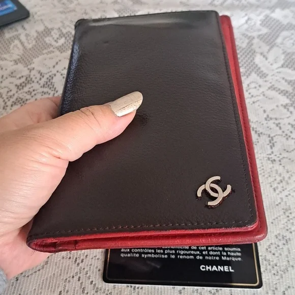 Authentic Vintage Chanel Wallet Checkbook France - Picture 2 of 8